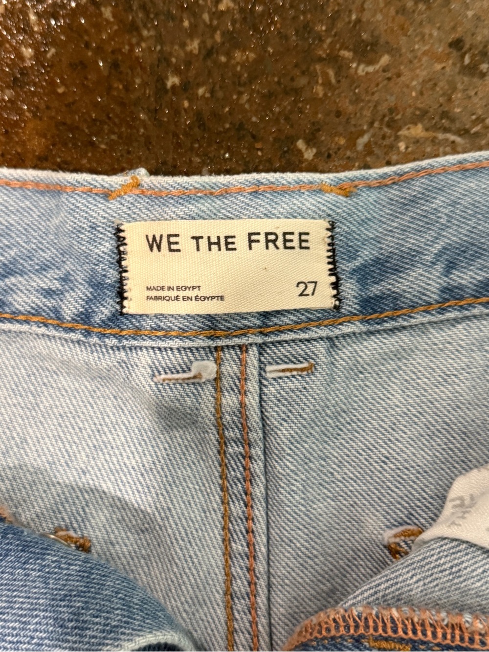 NWT free people button fly shorts - Picture 3 of 3